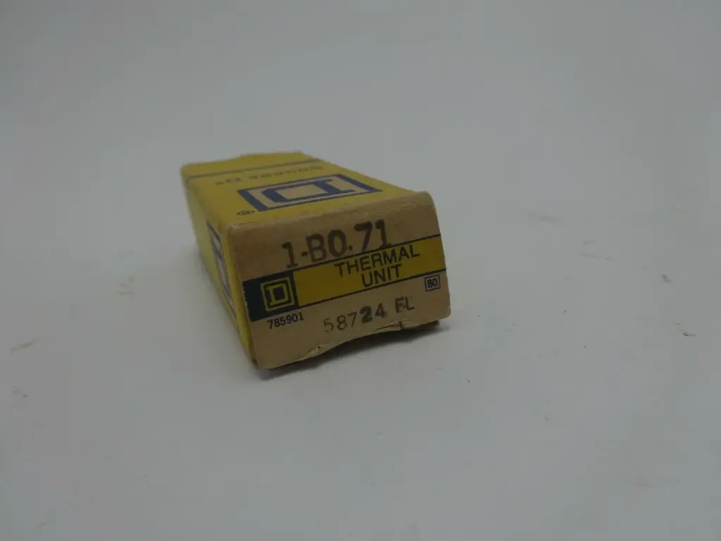  SQUARE D #B0.71 OVERLOAD RELAY THERMAL UNIT-SKU 100 032 