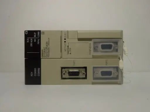OMRON CS1G-CPU43H SYSMAC, CPU UNIT INCLUDES OMRON CS1W-SCB21-V1 COMMUNICATION- SKU 000 145C