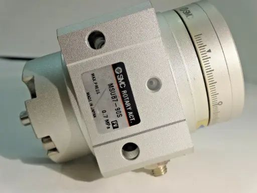 SMC MSUB7-90S Rotary Actuator With Table-SKU 000 005B